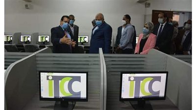 افتتاح عدد من المنشآت التدريبية بجامعة الوادي الجديد