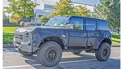 أسرار تصميم فورد برونكو 2022 تحت التمويه