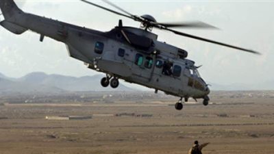 سقوط مروحية عسكرية في جنوب تونس ومصرع قائدها