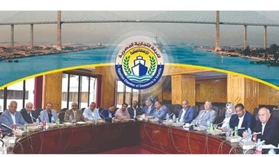 الملحق التجاري الباكستاني في زيارة لغرفة الإسماعيلية التجارية