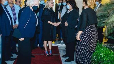 شيرين رضا بعد حضورها احتفالية 