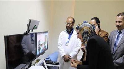 إعادة تفعيل منظومة العلاج عن بعد بالوحدات الصحية ومستشفيات الوادي الجديد