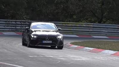 مرسيدس AMG GT 73 الهجينة على حلبة الاختبارات | فيديو