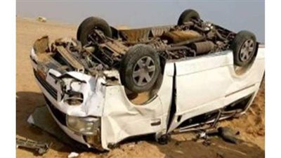 الاستماع للشهود والاستعلام عن المصابين في انقلاب ميكروباص بطريق الرماية