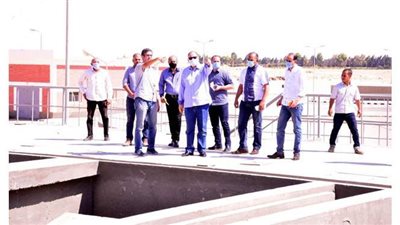 محافظ أسيوط يتفقد مشروع صرف صحي أبنوب والفتح تمهيدا للتشغيل