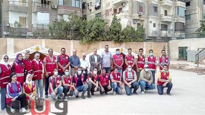 الهلال الأحمر المصري في بورسعيد والدقهلية يستعد لمواجهة السيول | صور