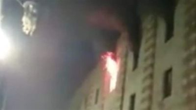 حريق  هائل في الجامع الأزهر.. والحماية المدنية تدفع بـ سيارات إطفاء | فيديو وصور