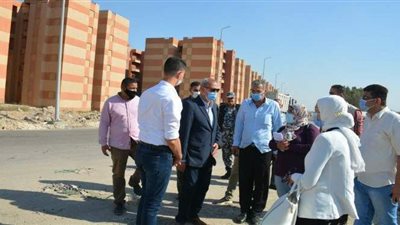 جولة لمحافظ القليوبية لتفقد المشروعات الجاري تنفيذها