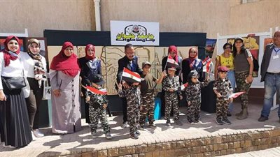 جامعة حلوان تشارك في المعرض السنوي الثالث عشر للثقافات العسكرية