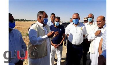 وزير الري ومحافظ مطروح يتفقدان واحة سيوة لحل مشكلة ارتفاع منسوب المياه | صور