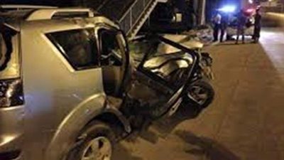 التصريح بدفن سيدة لقيت مصرعها فى حادث تصادم سيارتين بالتجمع