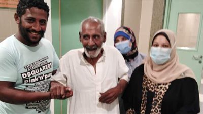 الرعاية الصحية: علاج ٣ حالات من كبار السن لفاقدي الهوية  وتسليمهم لذويهم