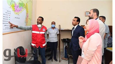 نائب محافظ قنا يشهد تجربة عملية لاختبار  استجابة الإسعاف لبلاغات الحوادث | صور