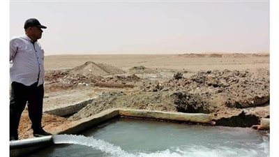 الزراعة تبدأ تنفيذ خطة الري المطور بمزارع باريس بالوادى الجديد