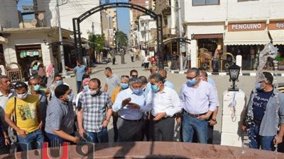 محافظ الغربية يتفقد مسار العائلة المقدسة بسمنود وأعمال التطوير  بالمحلة