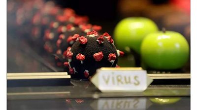 مقهى تشيكي يخترع حلوي على شكل فيروس كورونا لجذب الزوار | صور