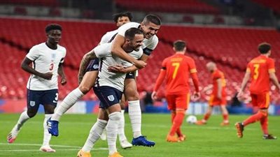 ملخص مباراة فوز إنجلترا على ويلز بثلاثية في الديربي البريطاني | فيديو