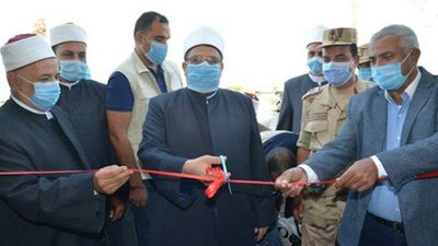 وزير الأوقاف يفتتح مسجد الشهيد أحمد المنسي بالإسكندرية