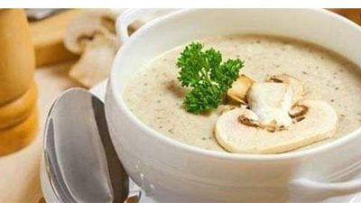 طريقة عمل شوربة المشروم من الشيف عظيمة