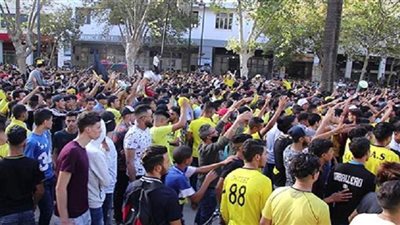 جماهير المغرب الفاسي تتحدى كورونا وتحتفل بتأهل فريق الكرة للدوري الممتاز