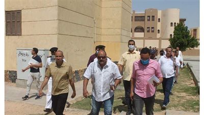 حملة لضبط مخالفات الإسكان الاجتماعي بمدينة السادات