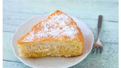 طريقة عمل كيكة جوز الهند البسيطة من مطبخ الشيف آسيا