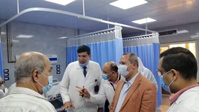 وكيل صحة الدقهلية يتفقد قسم عناية الأطفال بمستشفى المنصورة العام الجديد
