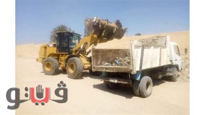 رفع 25 طنًا من القمامة عن مدينة أبوصوير بالإسماعيلية