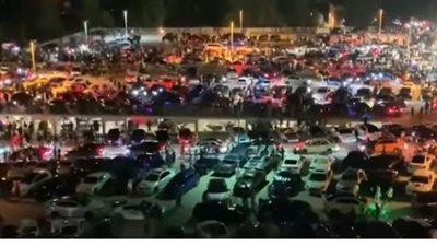 معرض سيارات كاليفورنيا بعد تحوله لنقطة انتشار كورونا | فيديو