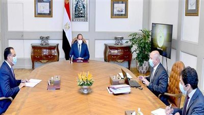 السيسي: تطوير محور التعمير وفقا لأعلى المعايير
