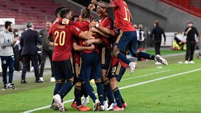 التشكيل الرسمي لمباراة إسبانيا وسويسرا بدوري الأمم الأوروبية