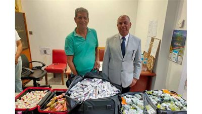 إحباط محاولة تهريب أدوية ومستحضرات تجميل بـ 604 آلاف جنيه بمطار برج العرب | صور