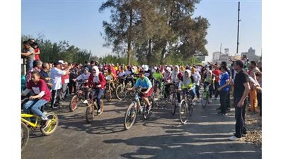 انطلاق ماراثون الدراجات بالدقهلية ضمن مبادرة 