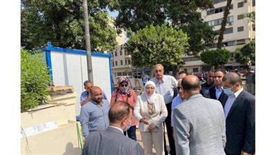 نائب محافظ القاهرة تتابع تطوير كوبري المانسترلي بالروضة