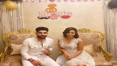 رنا سماحة تحتفل بخطوبتها من الملحن سامر أبو طالب: 