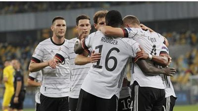 ألمانيا تحقق أول انتصار بدوري الأمم الأوروبية على حساب أوكرانيا 1/2