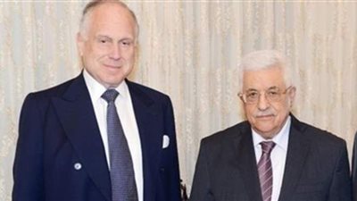 الرئيس الفلسطيني يجتمع مع رئيس المؤتمر اليهودي العالمي