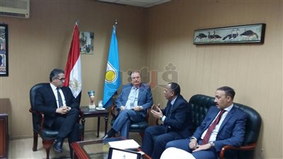 بالصور.. وزير الآثار يلتقي سفير روسيا بالقاهرة
