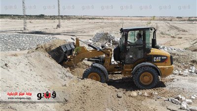 بالصور.. استمرار إزالة التعديات على أملاك الدولة بقرية أبوخليفة في الإسماعيلية