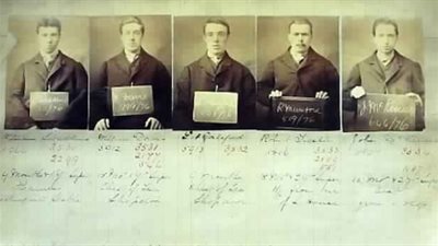 أقدم صور المجرمين في العالم