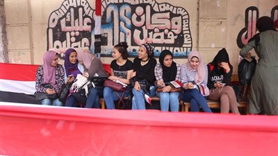 سيدات جاردن سيتي يدلين بأصواتهن في الانتخابات الرئاسية (صور)