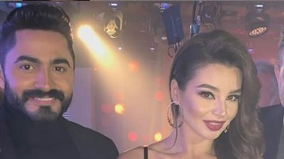 الراقصة جوهرة تدخل عالم السينما بفيلم تامر حسني «كل سنة وأنت طيب» (صور)