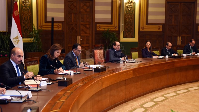 السيسي يلتقي رؤساء