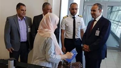مصر للطيران بألمانيا تحتفل بتشغيل الرحلة الخامسة أسبوعيا