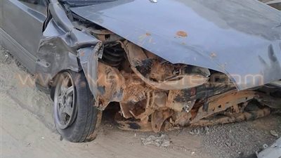 إصابة شخصين في حادث انقلاب سيارة بطابا