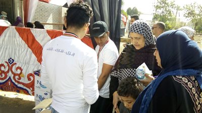 تواجد مكثف لشباب «مصر تناديكم» بلجان الانتخابات الرئاسية (صور)