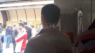 توقف حركة قطارات الخط الثاني لمترو الأنفاق