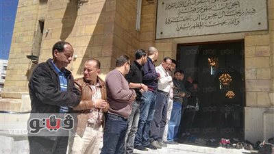 بالصور.. وصول جثمان شهيد سيناء إلى مسجد لطفي شبارة ببورسعيد