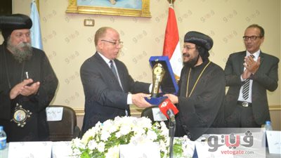 افتتاح معرض الكتاب بالكاتدرائية المرقسية في الإسكندرية