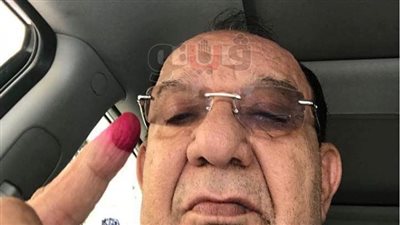 المشرف على الكرة بالمقاولون يدلي بصوته في انتخابات الرئاسة